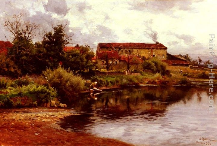 Alfred Renaudin La Lavandiere